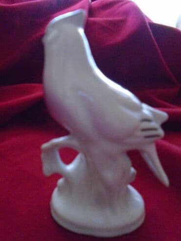 delovi za maketu fice: Prelepa vintage porcelanska figura ptice — 4