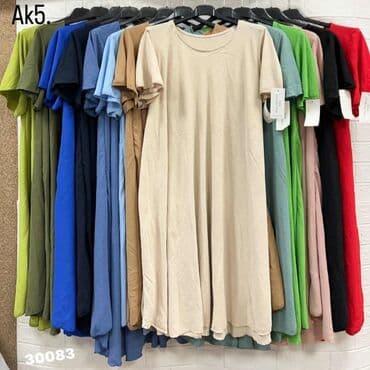 haljina bubamara: 5XL (EU 50), Kratkih rukava — 1