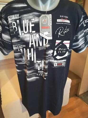 pantalone velicina 54: Nova muska majica Redway u velikim brojevima 4XL 5XL 6XL. Turska — 4