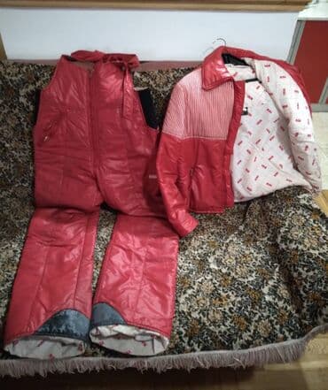 ski jakna s: A-Dress, 4XL (EU 48), Mikrofiber, bоја - Crvena — 3