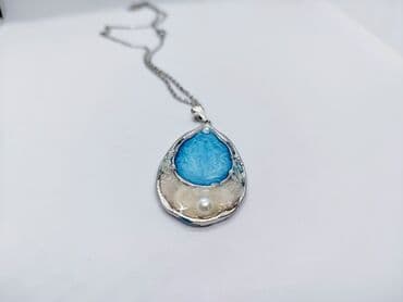 pandora privezak zaba: Ogrlica sa priveskom, Handmade, Materijal: Epoksi smola — 17