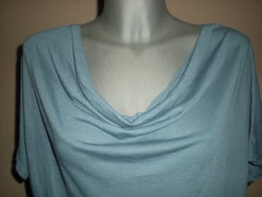 bluza s: S (EU 36), Jednobojni, bоја - Svetloplava — 3