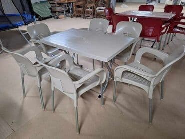 ikea sto i stolice za decu: 05. Bastanski set 🏡 Izaberite vas komplet po zelji. Cena: Sto + 6 — 4