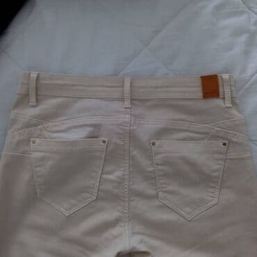 suknja sorc stradivarius: Stradivarius krem pantalone 36/S. Stradivarius krem pantalone — 5