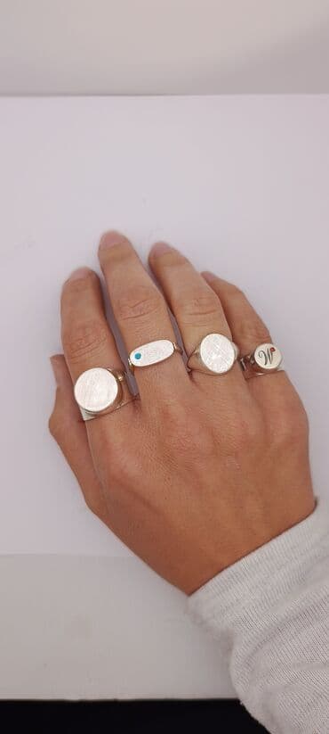 prsluci od pravog krzna: Handmade, Materijal: Srebro — 6