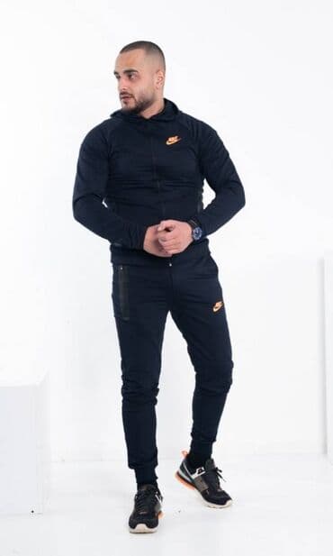prsluk i pantalone komplet: Nike muška trenerka Novo Pamuk Veličine m l xl 2xl fb Moja — 1