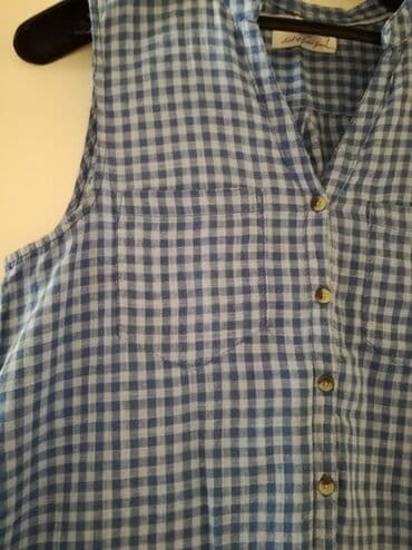 novcanik i kais set: H&M, M (EU 38), Pamuk, bоја - Svetloplava — 2