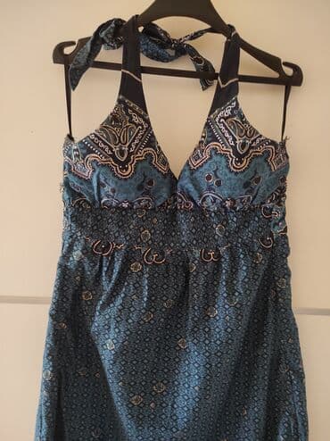 Haljine: 0101 Brand M (EU 38), bоја - Tamnoplava, Na bretele — 2