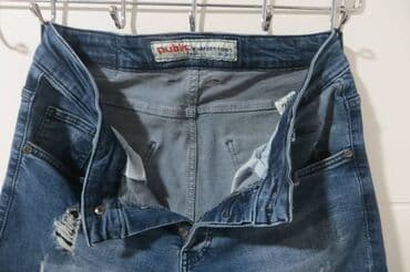 Pantalone, Farmerke, Šortsevi: PUBLIC zenske farke bez mana greske, extra moderne kvalitetne, kao — 4