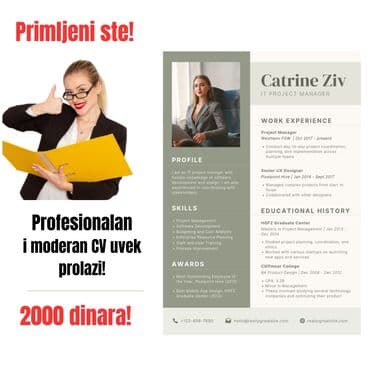 usluge grafickog dizajna: Kreiramo profesionalne CV-je, šablone za društvene mreže i logotipe — 5