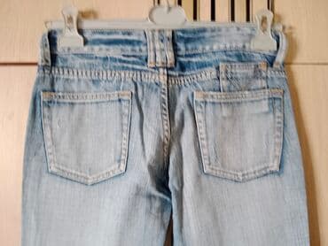 velicina 30 farmerke: 30, 28, Teksas, Spušteni struk, Ravne nogavice — 4