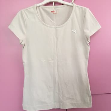 sinsay bela haljina: Puma, M (EU 38), L (EU 40), bоја - Bela — 1