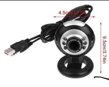Web kamere: 🌠🌠🌠 2300 din Kamera za PC mini NOVO! Boja crna Usb ulaz 3.5 plug — 9