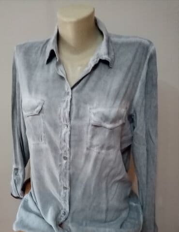 helanke push up: Esprit, L (EU 40), Viskoza, Jednobojni, bоја - Svetloplava — 1