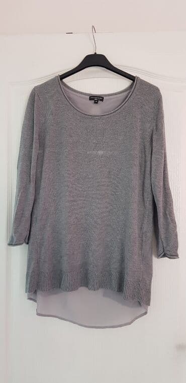 bluza velucine m: M (EU 38), bоја - Siva — 1