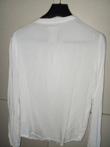 bluza s: L (EU 40), Viskoza, Vez, bоја - Bela — 4