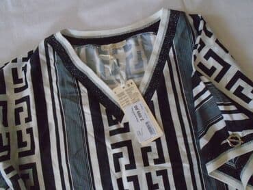 elegantna bluza: XL (EU 42), Geometrijski, bоја - Šareno — 3