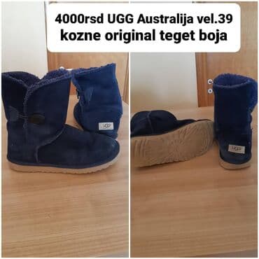 ugg srbija: Ugg čizme, bоја - Tamnoplava, 39 — 1