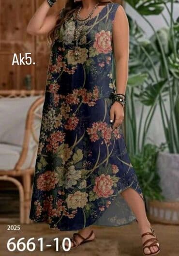 haljina bubamara: 3XL (EU 46), bоја - Šareno, Oversize, Top (bez rukava) — 8