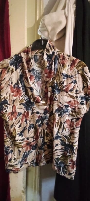 bluza s: Amnesia, XL (EU 42), Viskoza, Cvetni, bоја - Šareno — 4
