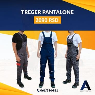 elegantne pantalone sa visokim strukom: Treger pantalone AKCIJA Učinite Vaš posao prijatnijim i lepšim!  ☎ — 1