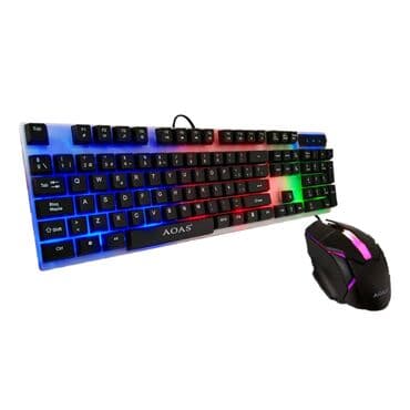 Tastature: Gejmerska tastatura i mis crna i bela novo gaming akcija cene nisu — 4