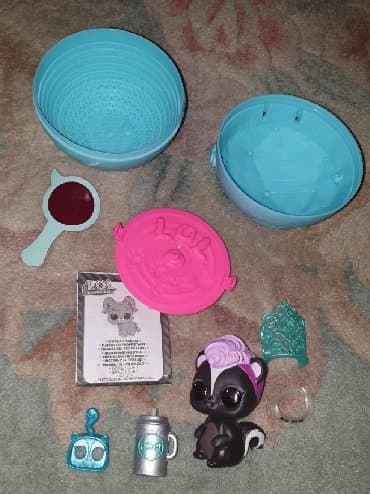 gumena lutka: Lol suprise original lutka ljubimac pets - miss skunk — 2