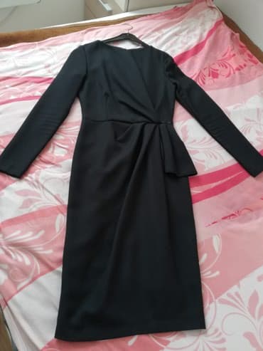 p.s novo haljine: PS Fashion S (EU 36), bоја - Crna, Večernji, maturski, Dugih rukava — 2