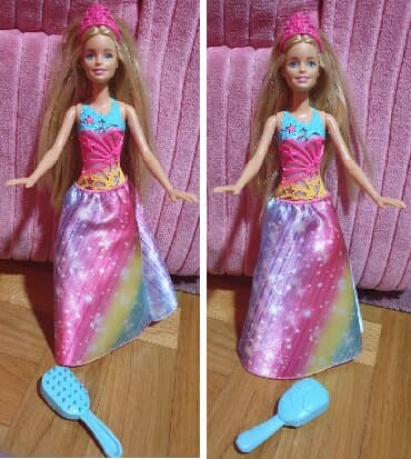 ćelave lutke: BARBIE DREAMTOPIA original lutka barbi . Svetlucava princeza. Svetli i — 2
