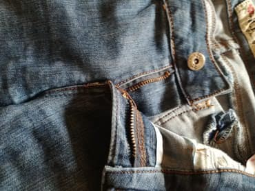 lidl pantalone: Farmerke velicina 27. Ne radi snjir — 4