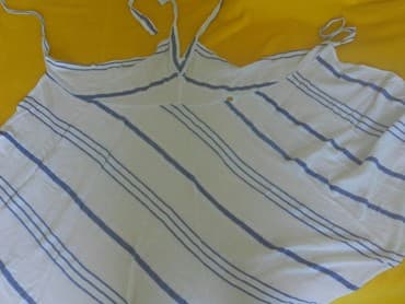 Haljine: S (EU 36), bоја - Bela, Oversize, Na bretele — 4