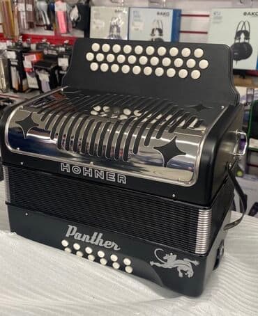 Muzički instrumenti: Hohner Compadre harmonika, dostupna u raznim bojama, uključujući — 8
