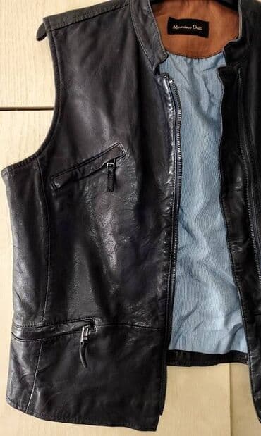 ramax novi sad: Massimo Dutti, L (EU 40), Koža, bоја - Crna — 7