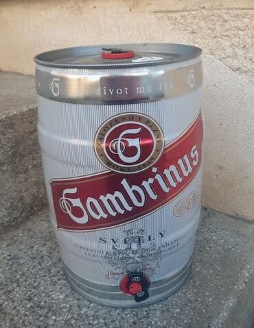 staklene tegle od 5 litara: Gambrinus bure od piva 5l prazno 5l raritet lično preuzimanje bg ili — 3