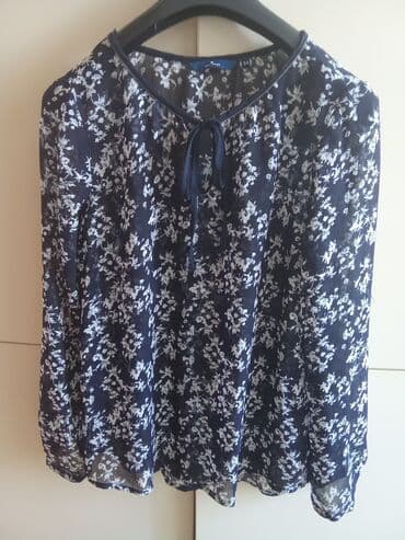 bluza s: Tom Tailor, XS (EU 34), Poliester, Cvetni — 1