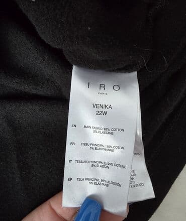 balenciaga haljina: Balenciaga, S (EU 36), Jednobojni, bоја - Crna — 16
