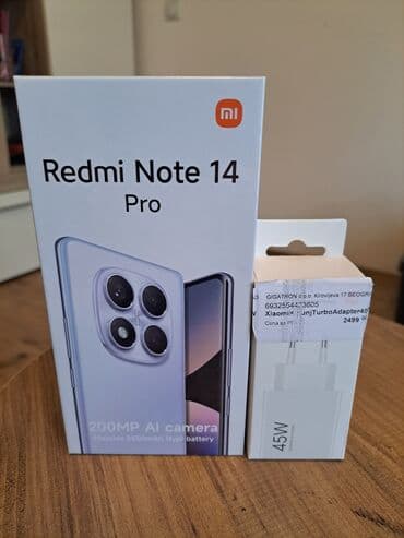 otkup telefona krusevac: Xiaomi Redmi Note 13 Pro, bоја - Crna, Otisak prsta — 1
