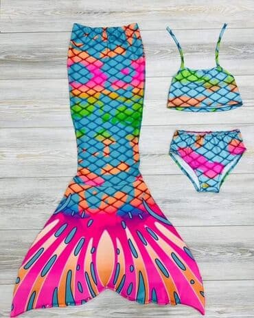 dexy co igracke za decu od 3 godine: 🧜🏼‍♀️ Sirena trodelni kupaći kostimi 🥰 Veličine od 2 do 14 godina — 8