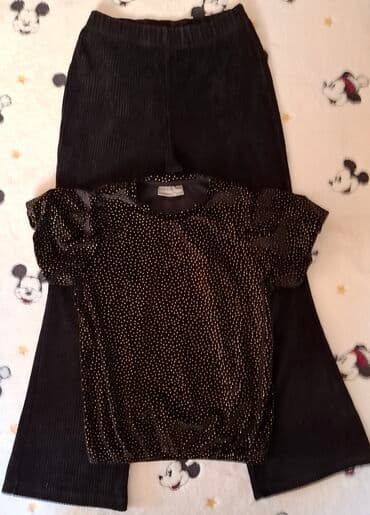 jakne sa prirodnim krznom: Paket: Jakne, Majice, Pantalone, Za devojčice, uzrast: 9-10 godina — 4