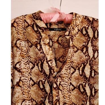 ženske košulje h m: M (EU 38), Leopard, krokodil, zebra, bоја - Šareno — 2