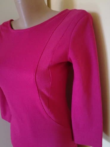 Haljine: A-Dress S (EU 36), bоја - Roze, Dugih rukava — 7