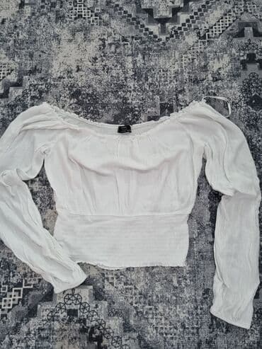 Bluze: 9Fashion Woman, M (EU 38), Pamuk, bоја - Bela — 1