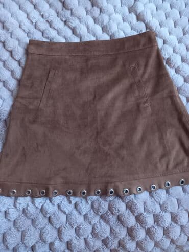 tamno braon kosa: XS (EU 34), Mini, bоја - Braon — 1