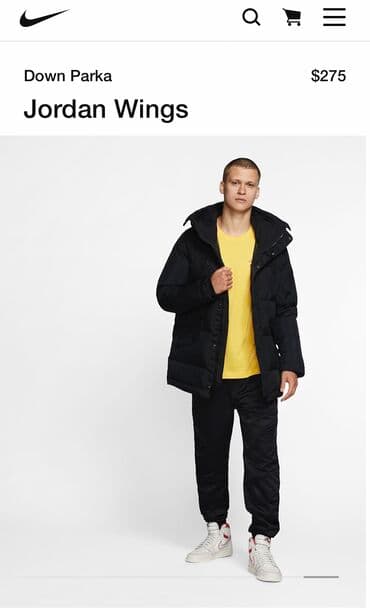 jakne s: Jordan Wings Down Parka-Original-Skupocena-Premiu Edicija m, L, XL,XXL — 1