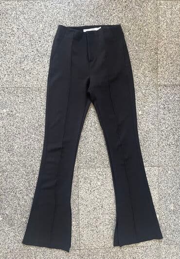 pantalone s: XS (EU 34), Visok struk, Zvoncare — 1