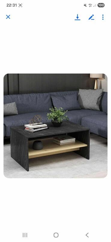 polovan namestaj iz inostranstva u palanci: Apollon - White, Sapphire Oak White Sapphire Oak Coffee Table 100% — 4
