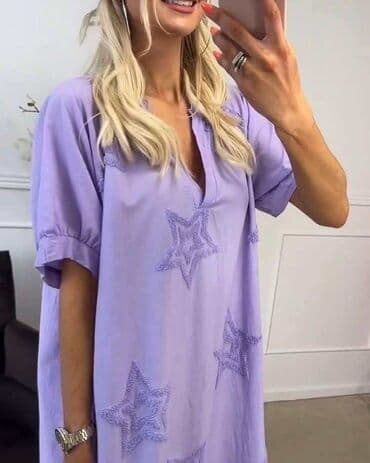 svilene ešarpe beograd: Bоја - Roze, Oversize, Kratkih rukava — 3