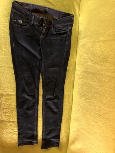 vunene pantalone: Staff tamne farmerke sa 2%elastina,vel.28 — 1