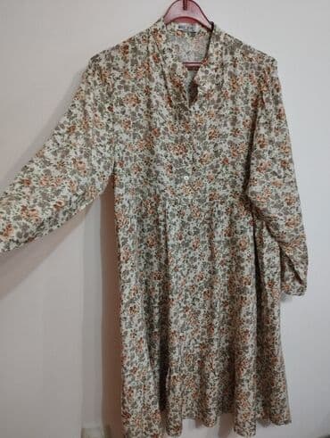 ivet shop haljine za punije: M (EU 38), bоја - Bež, Oversize, Dugih rukava — 3