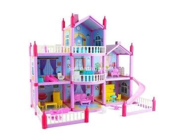 Children's Items: Kuca za lutke novo vila za princeze 3 sprata akcija cene nisu — 2